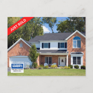 Carte postale Coldwell Banker : VENDU