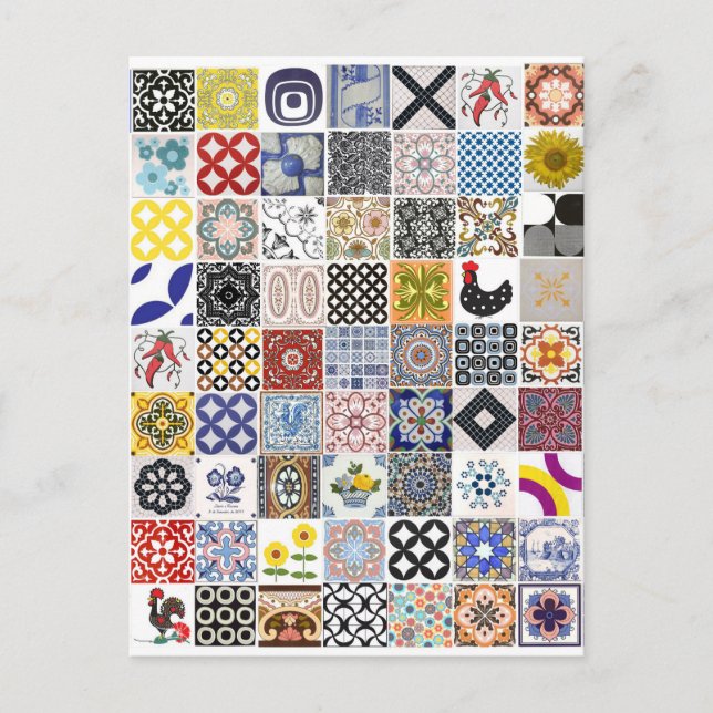 Carte Postale Coleção Azulejos (Devant)