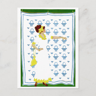 Carte Postale Coles Phillips Fadeaway - Femme à la Foire du Comt