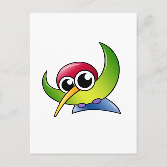 Carte Postale Colibri (Devant)