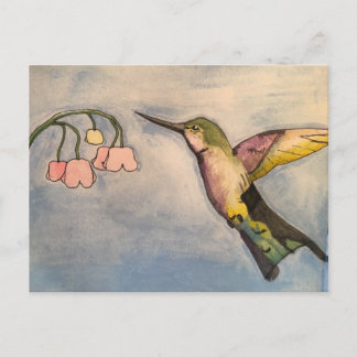 Carte Postale Colibri