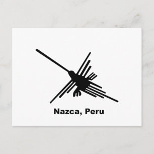 Carte Postale Colibri Nazca, Pérou