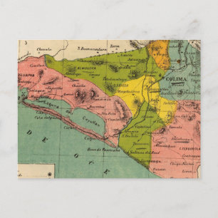 Carte Postale Colima, Mexique 2