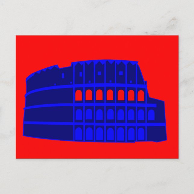 Carte Postale Colisée (Devant)