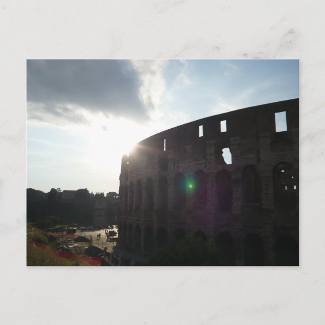 Carte Postale Colisée de Rome (Devant)