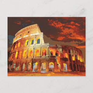 Carte Postale Colisée Italie Rome #2
