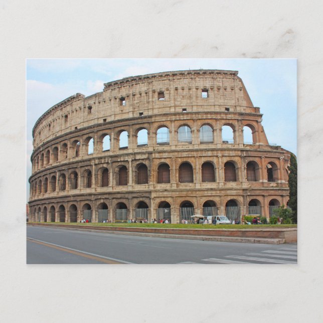Carte Postale Colisée rom (Devant)