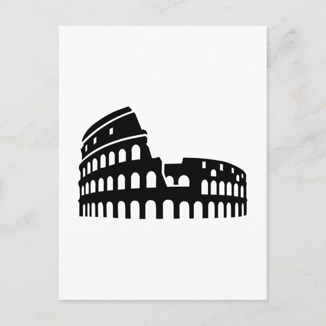 Carte Postale Colisée Rome (Devant)