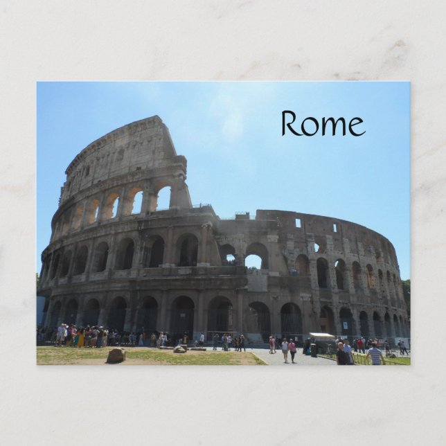 Carte Postale Colisée - Rome (Devant)