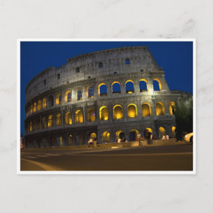 Carte Postale Colisée, Rome