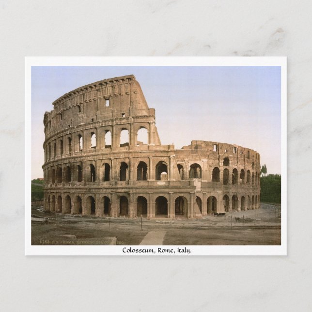 Carte Postale Colisée Rome, Italie (Devant)