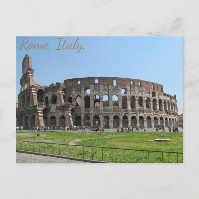 Carte Postale Colisée. Rome, Italie (Devant)