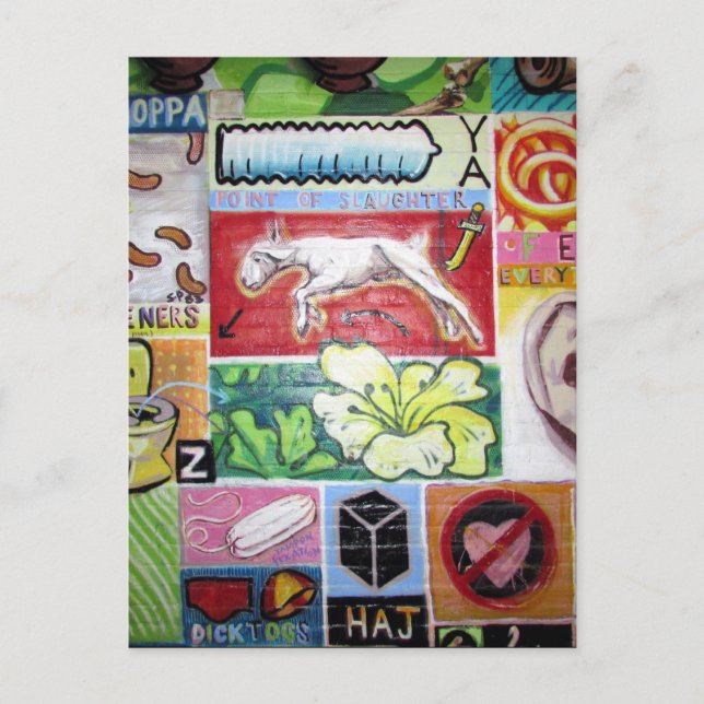 Carte Postale collage (Devant)