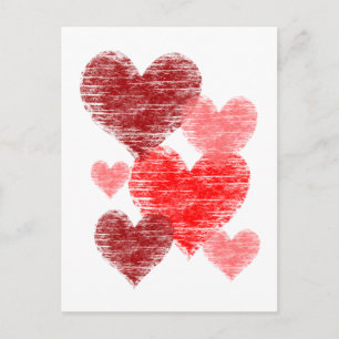 Carte Postale Collage de cœur