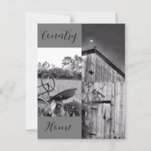 Collage de la grange de tracteur "Country Home"