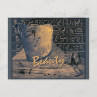 collage de l'Egypte ancienne avec beau visage CC03