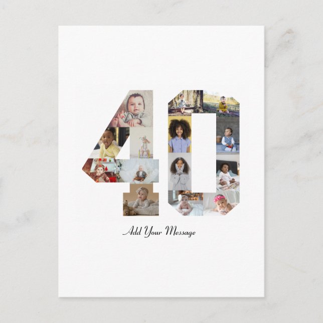 Carte Postale Collage photo numéro 40 (Devant)