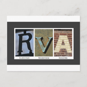 Carte Postale Collage photo RVA