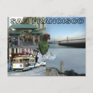 Carte Postale Collage San Francisco
