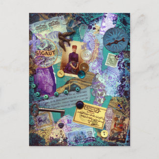 Carte postale Collectée - Souvenirs