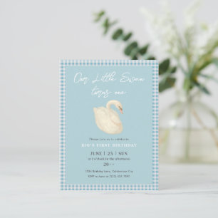 Carte Postale Collection Anniversaire Pearl Swan