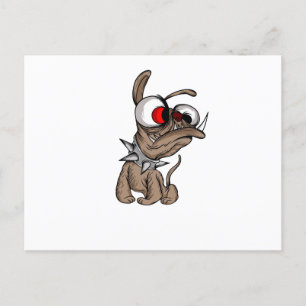 Carte Postale collection de dessins animés drôle et effrayant (2