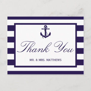 Carte Postale Collection de Mariages de la marine d'Ancres nauti