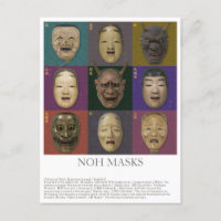 Collection de masques Noh
