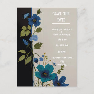 Carte Postale Collection d'invitations florales mariages