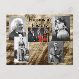 Carte Postale Collection Heroes in History - l'histoire