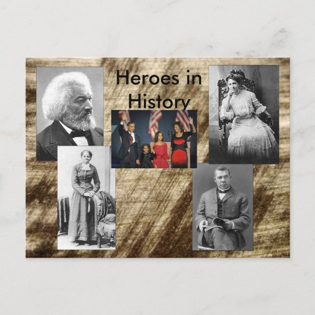 Carte Postale Collection Héros de l'Histoire - Vivre (Devant)