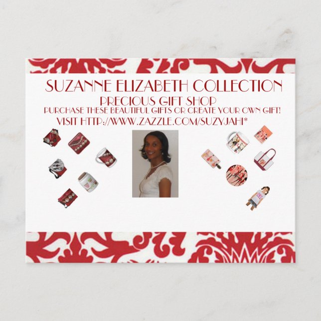 CARTE POSTALE COLLECTION LADY ELEGANCE (Devant)