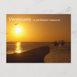 Carte Postale Collection: Le Venezuela, un trésor des Caraïbes.