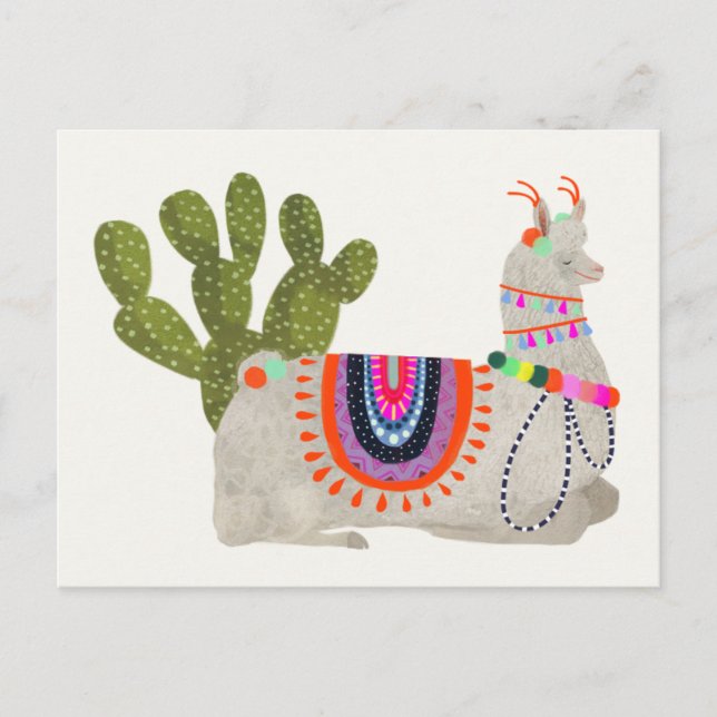 Carte Postale Collection Llamarama | Llamas souriantes (Devant)