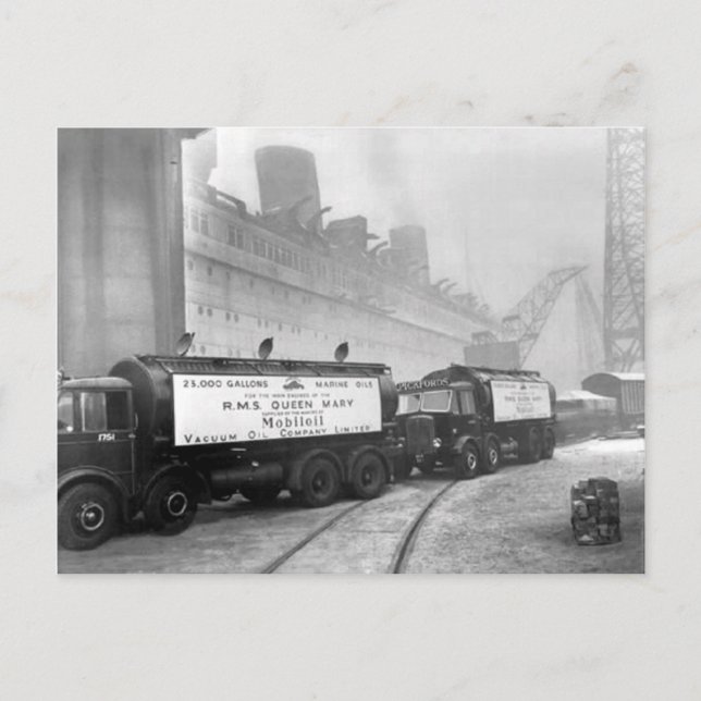 Carte Postale Collection Queen Mary RMS (Devant)