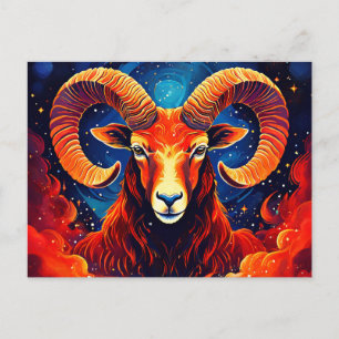 Carte Postale Collection Zodiac Aries