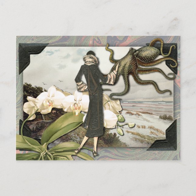 Carte postale Collections vintages en bord de mer (Devant)