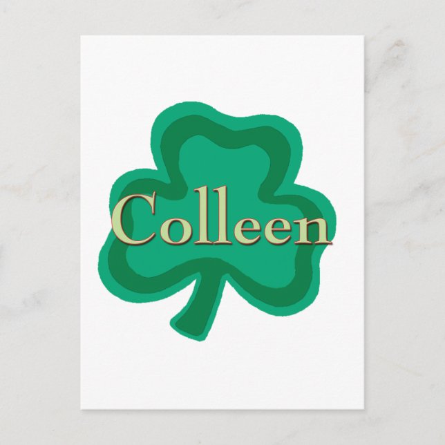 Carte postale Colleen (Devant)