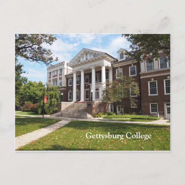 Carte Postale Collège Gettysburg (Devant)