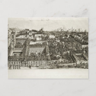 Carte Postale Collège Henri IV et le Lycée Napoléon, 1864
