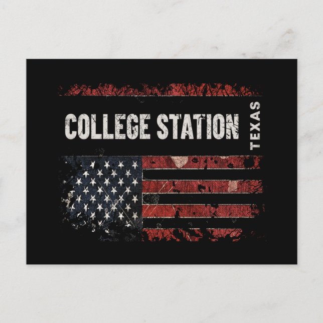 Carte Postale College Station Texas (Devant)