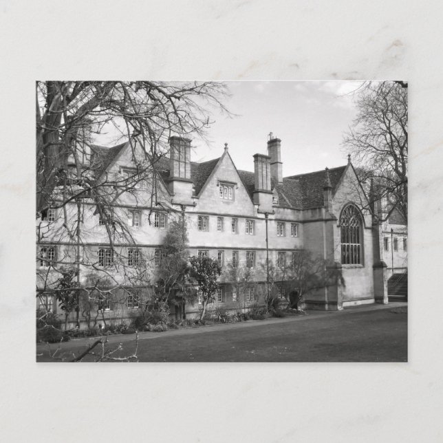 Carte Postale Collège Wadham, Oxford (Devant)