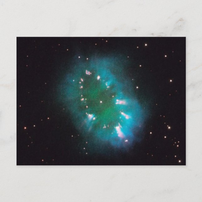 Carte Postale Collier Nebula Hubble Espace (Devant)