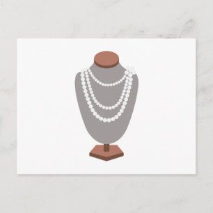 Carte Postale Collier Pearl