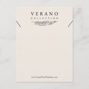 Carte Postale Collier Verano XL vertical
