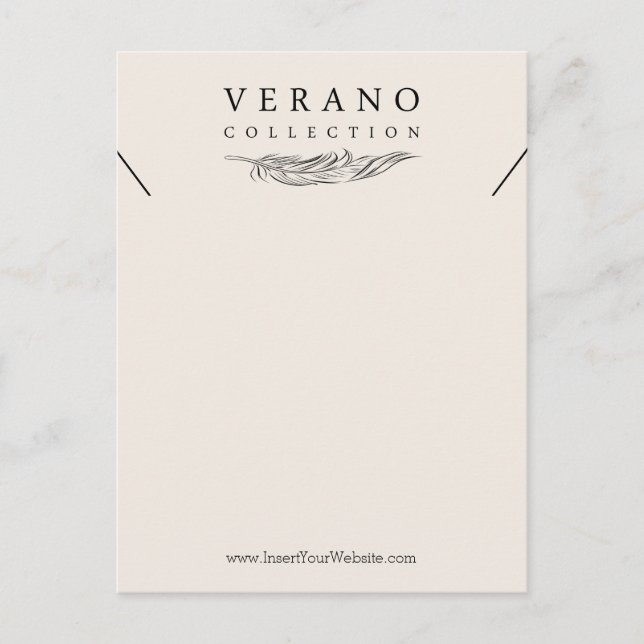 Carte Postale Collier Verano XL vertical (Devant)
