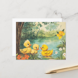 Carte Postale Colliers Vintages adorables