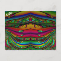 COLLIN ~ Motif de conception fractale 3D ~ Multico