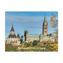 Colline du Parlement à l'automne, Ottawa.