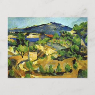Carte Postale Collines en Provence - Paul Cezanne